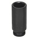 Ver imagem 1 de Soquete Impacto Sextavado Longo Aço Cromo Molibdênio 8mm - Encaixe 1/2pol Tramontina Pro