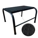 Ver imagem 3 de Escada Para Maca 1 Degrau Metálica Esmaltada Preta Medcombo