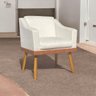 Poltrona Decorativa San Diego no Linho Base Compose - Dritex:linho Bege - 1