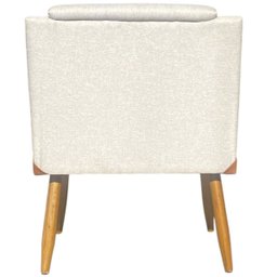 Poltrona Decorativa San Diego no Linho Base Compose - Dritex:linho Bege - 5