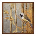 Ver imagem 1 de Quadro 50cm X 50cm Andorinha Aquarela Tropical Artes