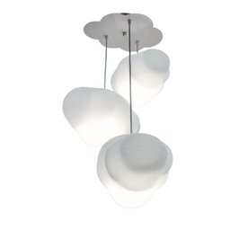 Luminária Pendente Teto Usare Trio de Nuvens - 2