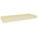 Ver imagem 1 de Tampo 135cm Balcão Canto Cozinha Flórida Branco/Cinza Argila