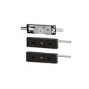 Ver imagem 1 de Kit Fechadura para Porta de Aço de Enrolar 200 com Duas Fechaduras Trava Lateral 1200 Grafite Stam