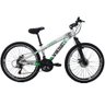 Bicicleta Viking X Tuff25/30 Freeride Aro 26 Freio a Disco 21 Velocidades Branco Verde - 1