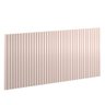 Painel Decorativo Ripado 230x109x49 Cm Rose - Matic - 1