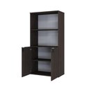 Ver imagem 2 de Armário Alto Estante com 02 Portas 161,5x80x42cm Wlae80 Terracota - Branco