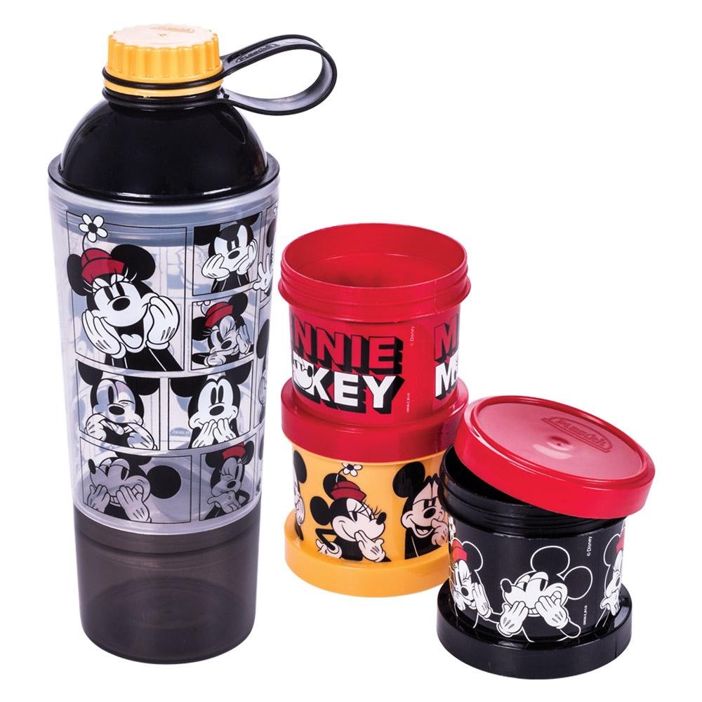 Kit Presente Shakeira e Potes 3 em 1 Mickey Minnie Plasútil