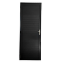 Ver imagem 5 de Porta de Giro Alumínio Preto Lambril C/maçaneta Maxx