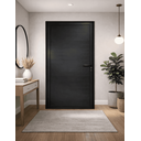 Ver imagem 2 de Porta de Giro Alumínio Preto Lambril C/maçaneta Maxx