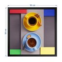 Ver imagem 3 de Quadro 50cm X 50cm Dois Cafés Expressos Tropical Artes