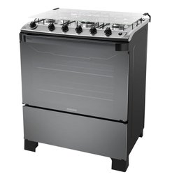 Fogão 5 Bocas À Gás Mesa Inox com Forno New Dream Itatiaia Vidro Reflecta - 9