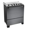 Fogão 5 Bocas À Gás Mesa Inox com Forno New Dream Itatiaia Vidro Reflecta - 3