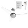 VENTILADOR DE TETO ALISEU JET CRISTAL PLUS COM CONTROLE REMOTO E PAREDE SUPER SILENCIOSO 220V - 1