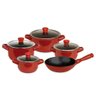 Jogo de Panelas em Cerâmica Duo com 5 Peças Ceraflame Pomodoro - 1