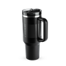 Copo com Canudo Stanley Quencher Protour 1.18l Anti Vazamento - Black - 2