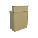 Ver imagem 3 de Balcão Caixa Natural Em Mdf
