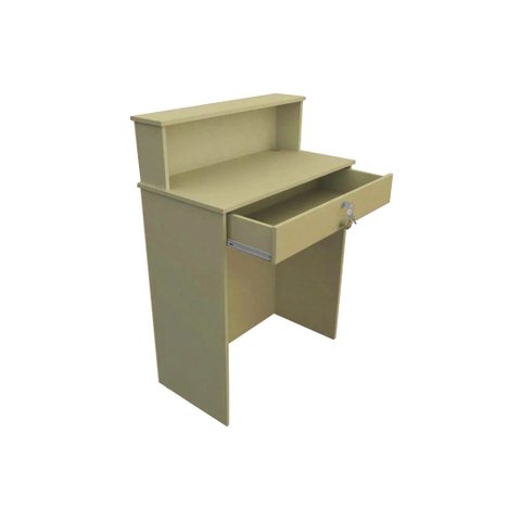 Balcão Caixa Natural Em Mdf