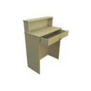 Ver imagem 1 de Balcão Caixa Natural Em Mdf