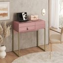 Ver imagem 1 de Penteadeira Industrial Lady Design Inovador Rosa/Rose