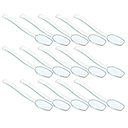 Ver imagem 1 de Conj 30 Colheres para Ingredientes, Buffet, Sorveteria, Açaí Transparente 21 Cm Sb