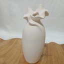 Ver imagem 5 de Vaso Decorativo Enfeite Home&Co Cerâmica 20x8x8cm Bege
