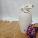 Ver imagem 7 de Vaso Decorativo Enfeite Home&Co Cerâmica 20x8x8cm Bege
