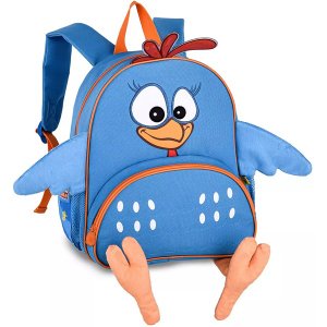 Mochila Escolar de Costas Infantil Pequena Galinha Pintadinha Clio