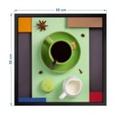 Ver imagem 3 de Quadro 50cm X 50cm Um Café Expresso Tropical Artes