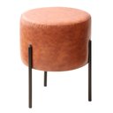 Ver imagem 2 de Puff Redondo com Pernas em Metal Round Espresso Móveis