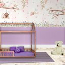 Ver imagem 2 de Painel Ripado em Placa 100x0,15cm (1,05m²) PVC + 2 Cantoneiras 1,05 Roxo/Lilás Bariri