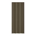 Ver imagem 1 de Porta Sanfonada de PVC 210cm x 96cm Plastporta Bcf Marrom/Wengue
