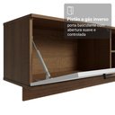 Ver mais imagens de Rack Suspenso para Tv até 80 Polegadas 218 Cm 2 Portas Rustic/branco Agata Madesa