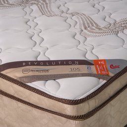 Cama Box com Colchão Solteiro Americano Molas Bonell Revolution Tecnopedic Castor 96x203 - 3