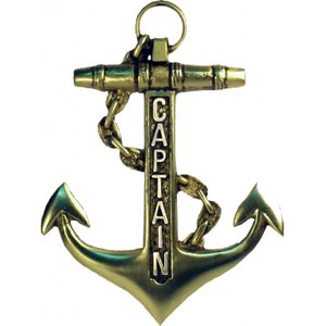 Âncora ALMIRANTADO Captain Em Latão Reciclado SAT