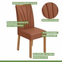 Ver imagem 6 de Conjunto Mesa 100cm Celebrare Redonda com 4 Cadeiras Apogeu