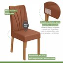 Ver imagem 7 de Conjunto Mesa 100cm Celebrare Redonda com 4 Cadeiras Apogeu