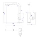 Ver imagem 6 de Torneira Misturador Monocomando Deca Beta Flex 2256.c109.f.int de Bancada Cromada