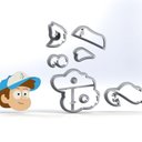 Ver imagem 5 de Cortador Kit Gravity Falls 4 Modelos Tamanho 5cm