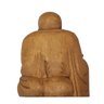 Buda Hotei de Madeira Suar 22cm - 2