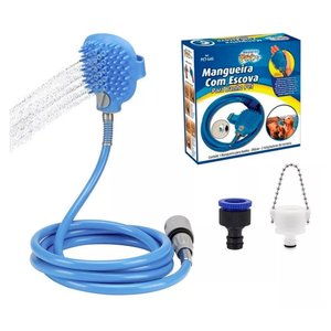 Ducha com Mangueira Luva para Banho Ducha Pet 1.5m Ps96