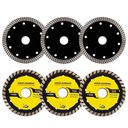 Ver imagem 1 de Kit 6 Disco Serra Circular Lâmina 110mm Concreto Mármore