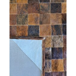 Tapete de Couro Natural Premium Marron 2,00 X 1,50 M - 3