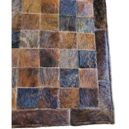 Tapete de Couro Natural Premium Marron 2,00 X 1,50 M - 2