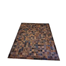 Tapete de Couro Natural Premium Marron 2,00 X 1,50 M - 1