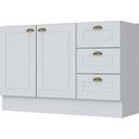 Ver imagem 4 de Cozinha Modulada Americana com 6 Peças Branco Hp - Henn