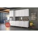 Ver imagem 1 de Cozinha Modulada Americana com 6 Peças Branco Hp - Henn