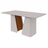 Conjunto Mesa 180cm Luxor com Vidro e 6 Cadeiras Celina - 14