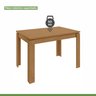 Conjunto Sala de Jantar 4 Lugares Retangular Tampo MDF Mesa Athenas com Cadeiras Apogeu - 7