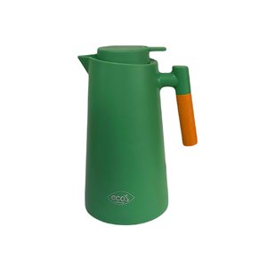 Garrafa Térmica com Gatilho Wood 1l Chá/café Verde